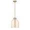 Z-Lite Pearson 1 Light Pendant, Rubbed Brass & White Opal 818-9RB - alternate 2